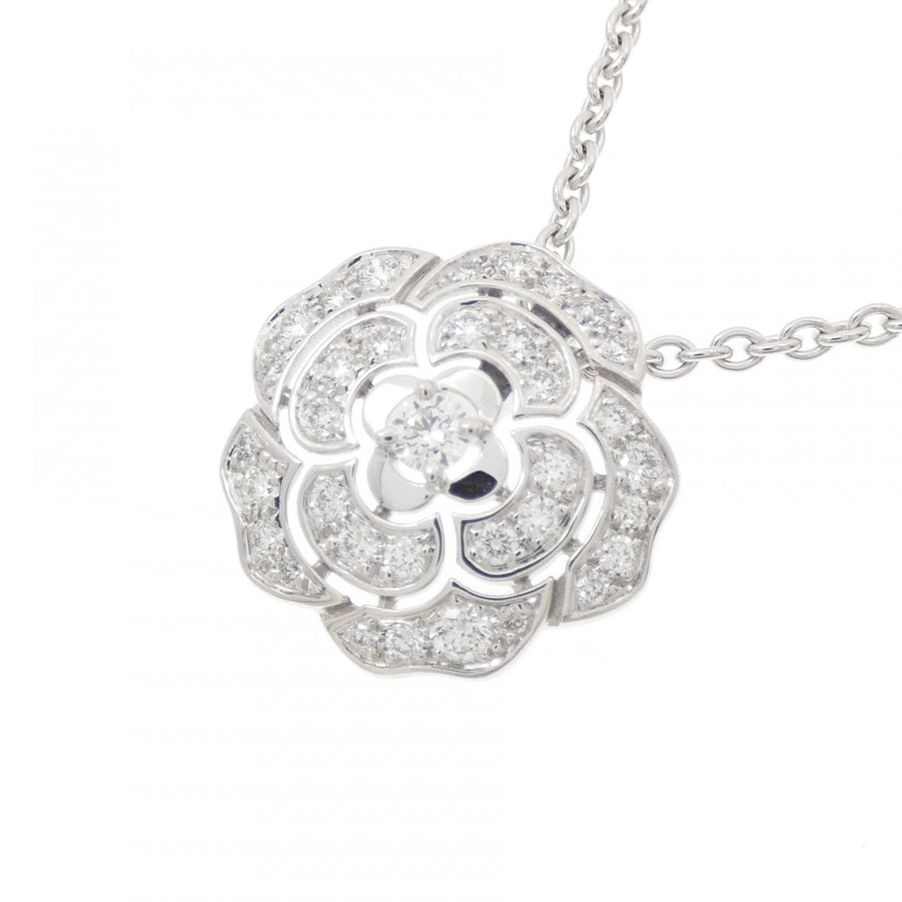 シャネル カメリア ネックレス