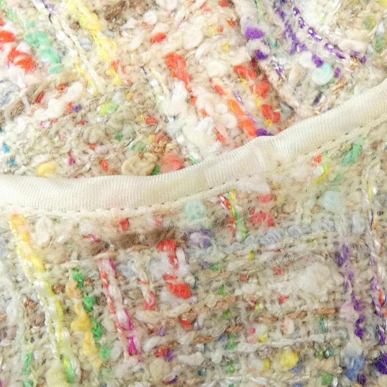 【ヴィンテージ】シャネル CHANEL P10129V06238 98C ノーカラージャケット
