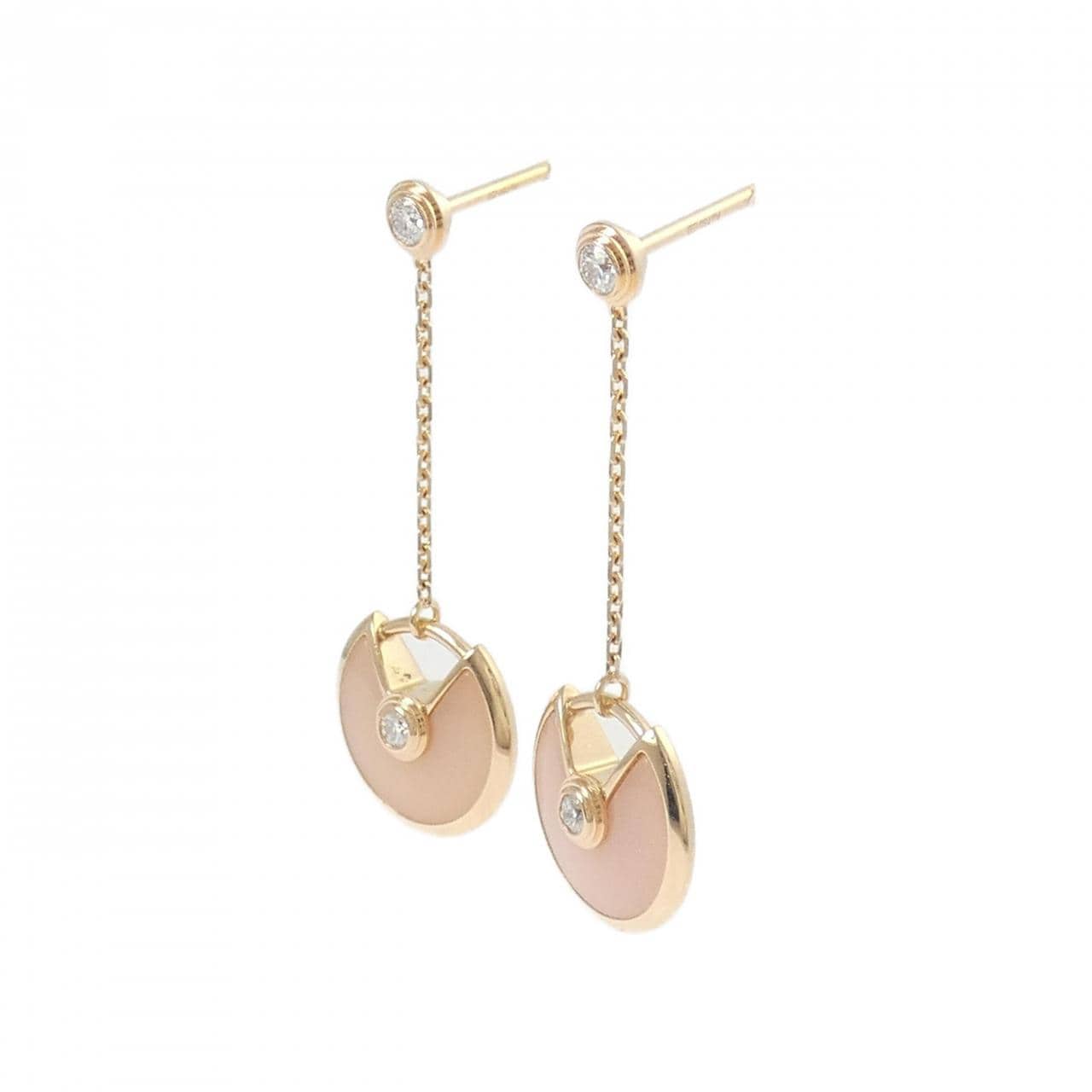 カルティエ アミュレット ピアス