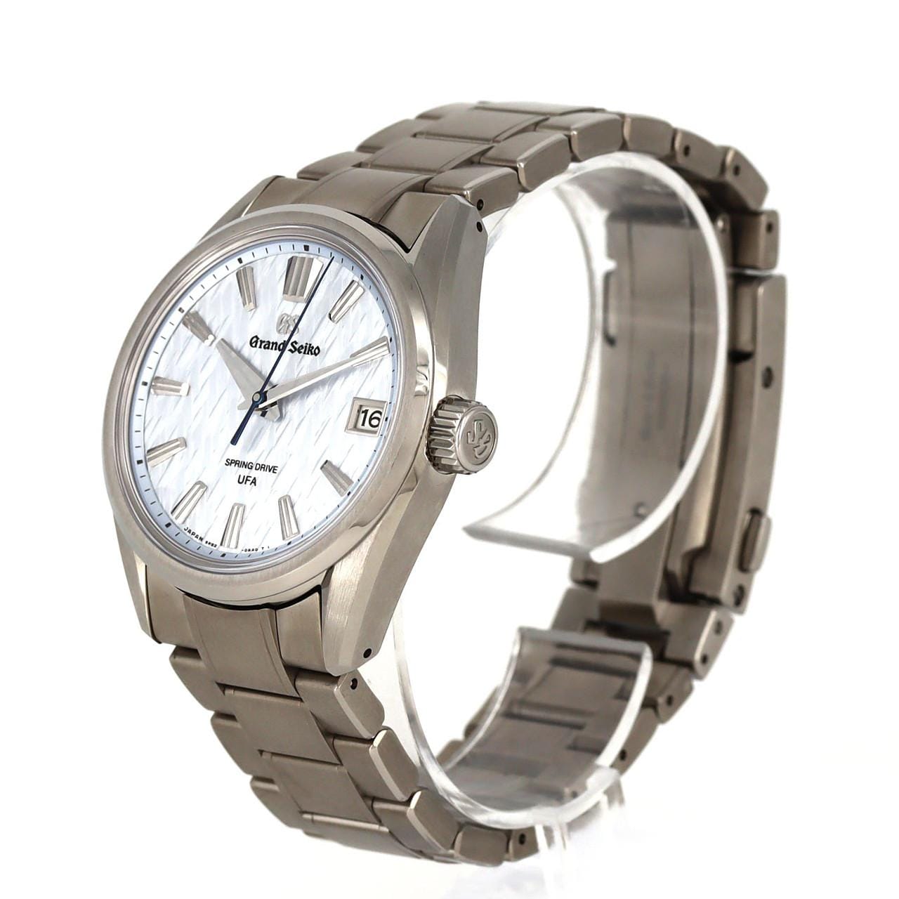 セイコー エボリューション9コレクションスプリングドライブU.F.A. 9RB2-0AA0/SLGB003 TI 自動巻