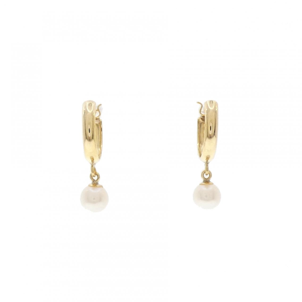 K18YG アコヤパール ピアス 4.3mm