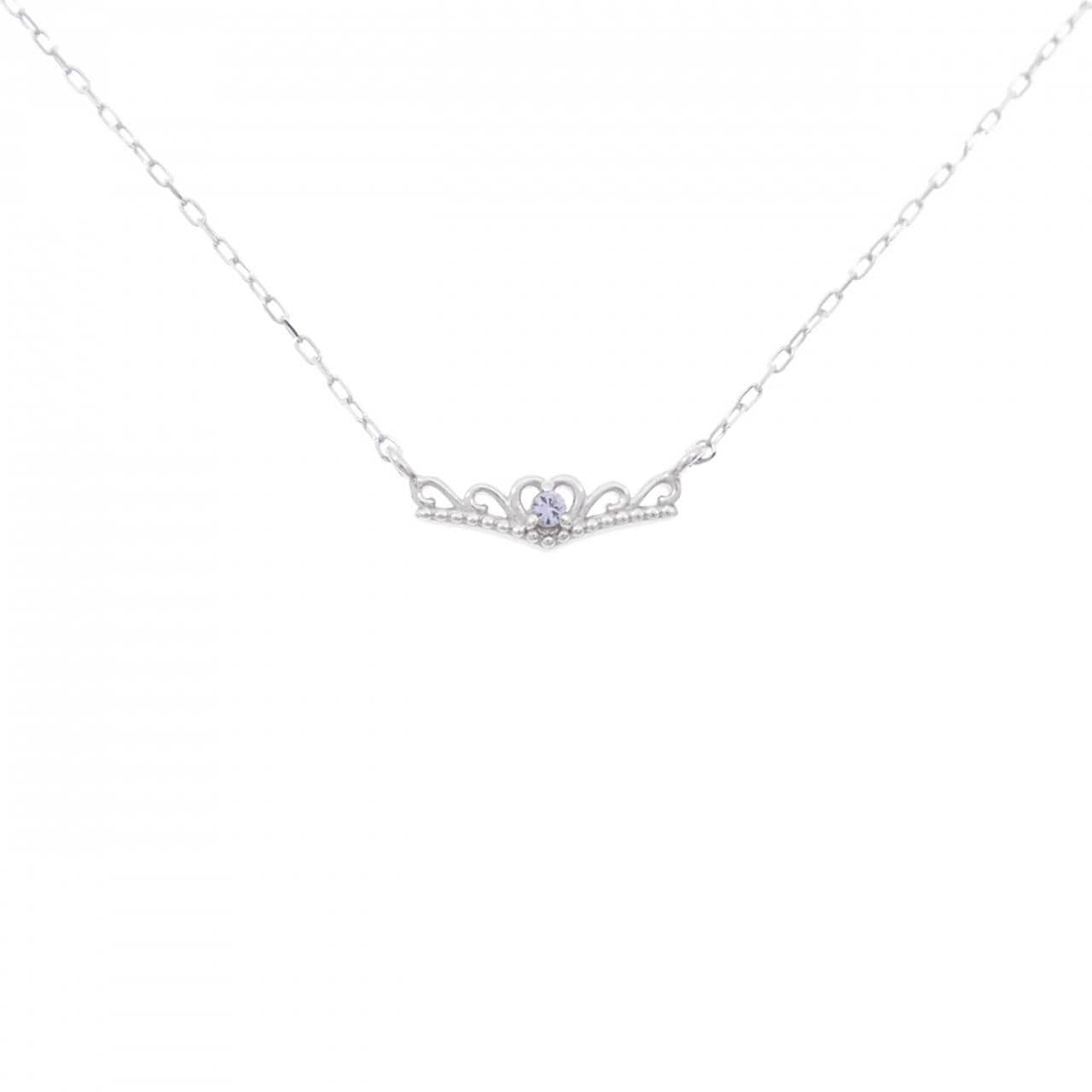 K10WG Tanzanite necklace