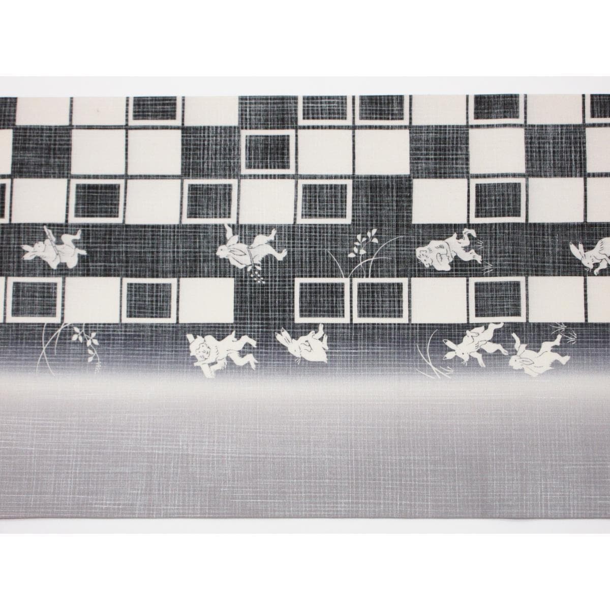 【未使用品】袋帯　染紬　全通柄