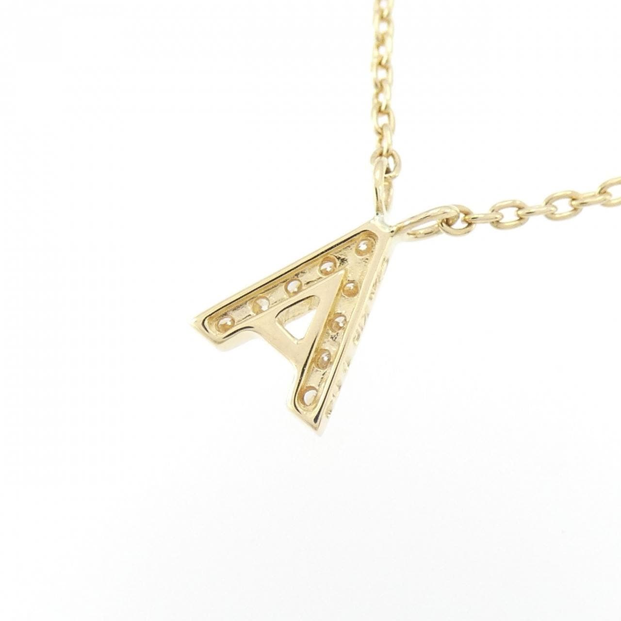 STAR JEWELRY Initial Diamond Necklace 0.04CT
