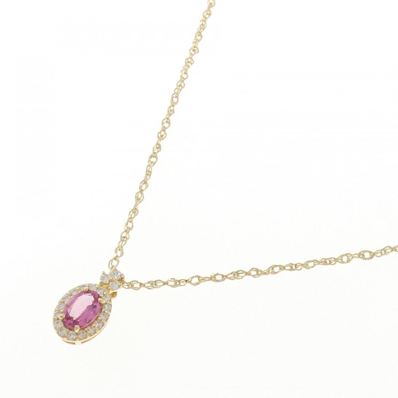 K18YG スピネル ネックレス 0.60CT