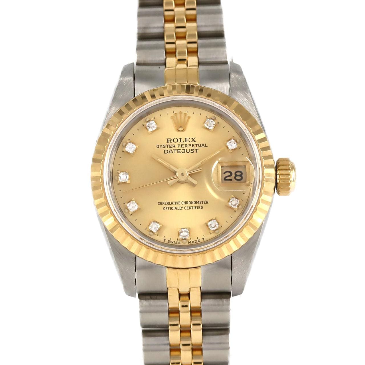 ROLEX Datejust 69173G. SSxYG Automatic E No.