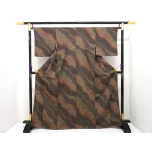 【未使用品】小紋　京友禅【細合俊男】