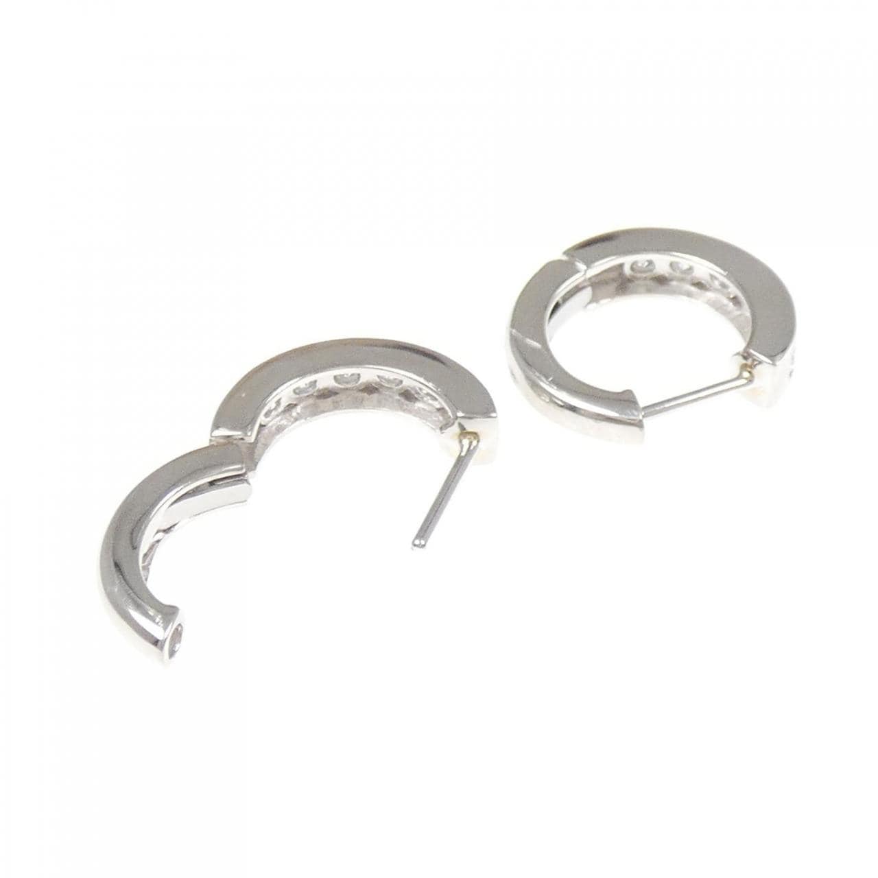 PT900 ダイヤモンド ピアス 0.52CT