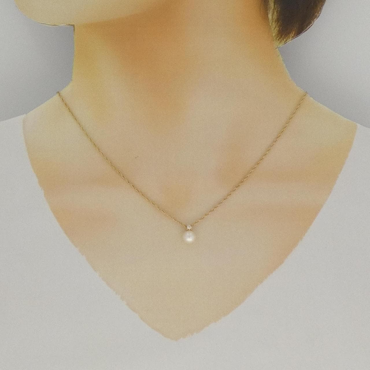 タサキ アコヤパール ネックレス 6.4mm