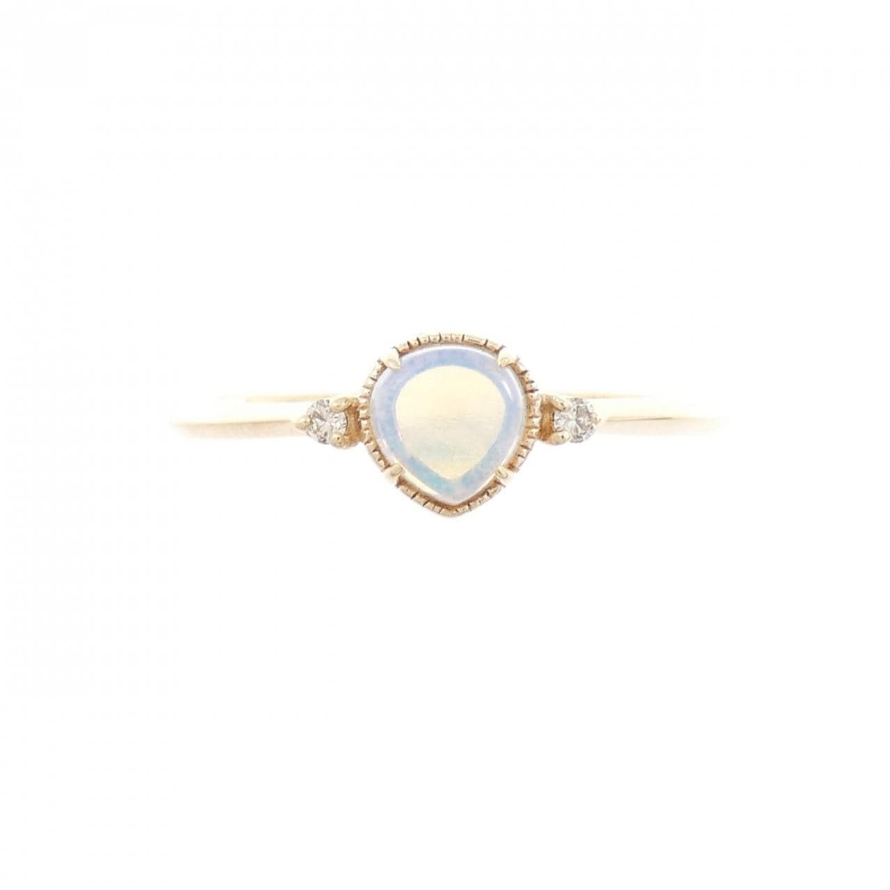 アガット オパール リング