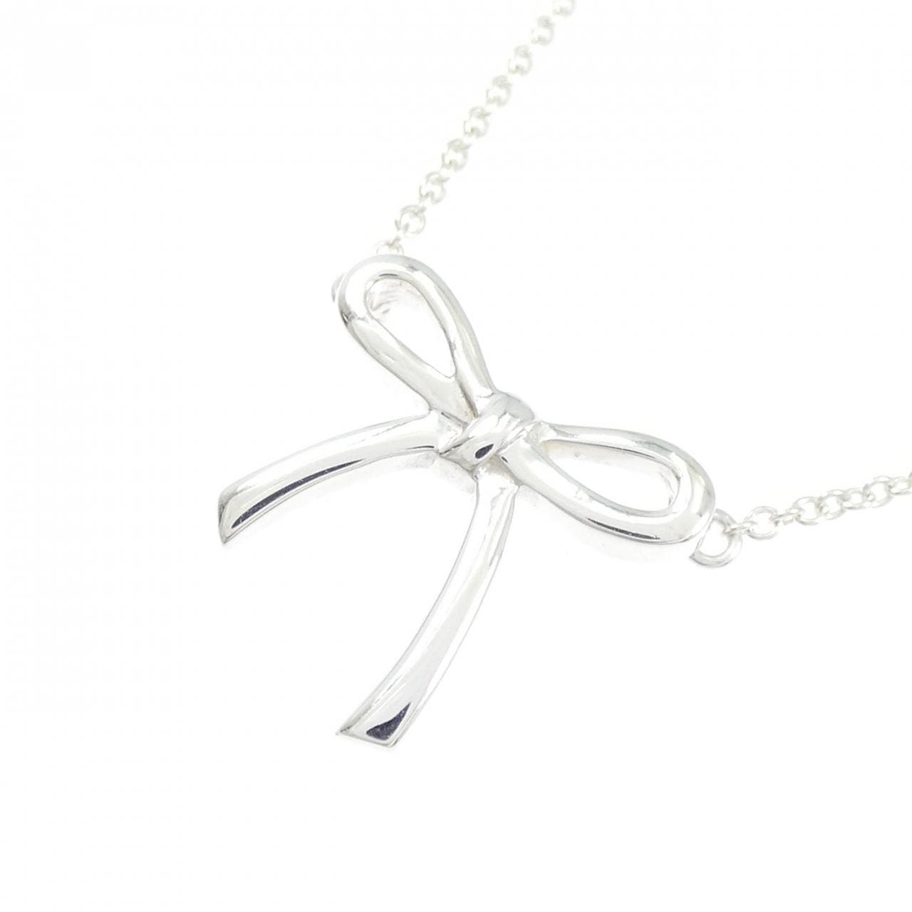 ティファニー ボウ ネックレス