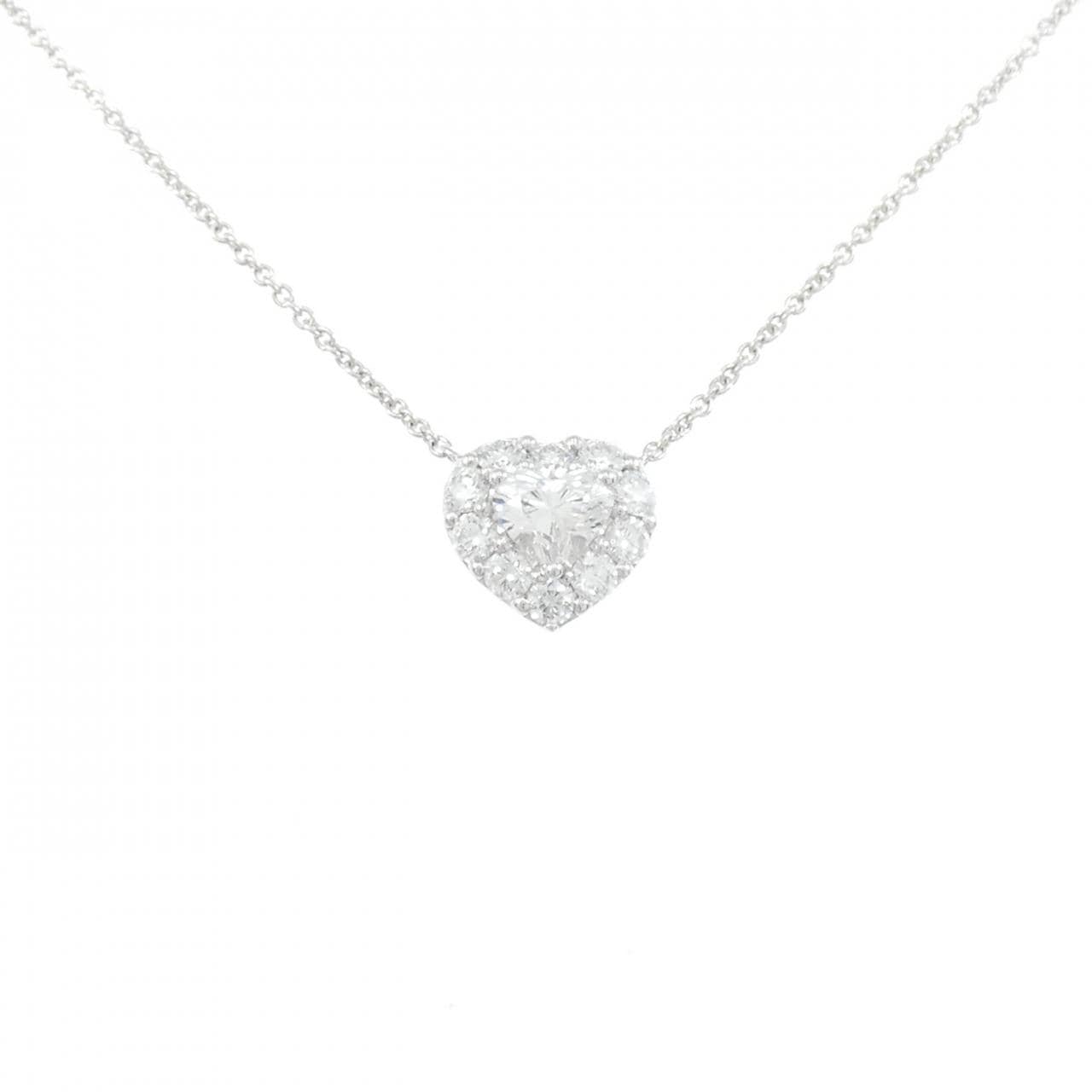 グラフ ダイヤモンド ネックレス 0.50CT D VS2 ハートシェイプ