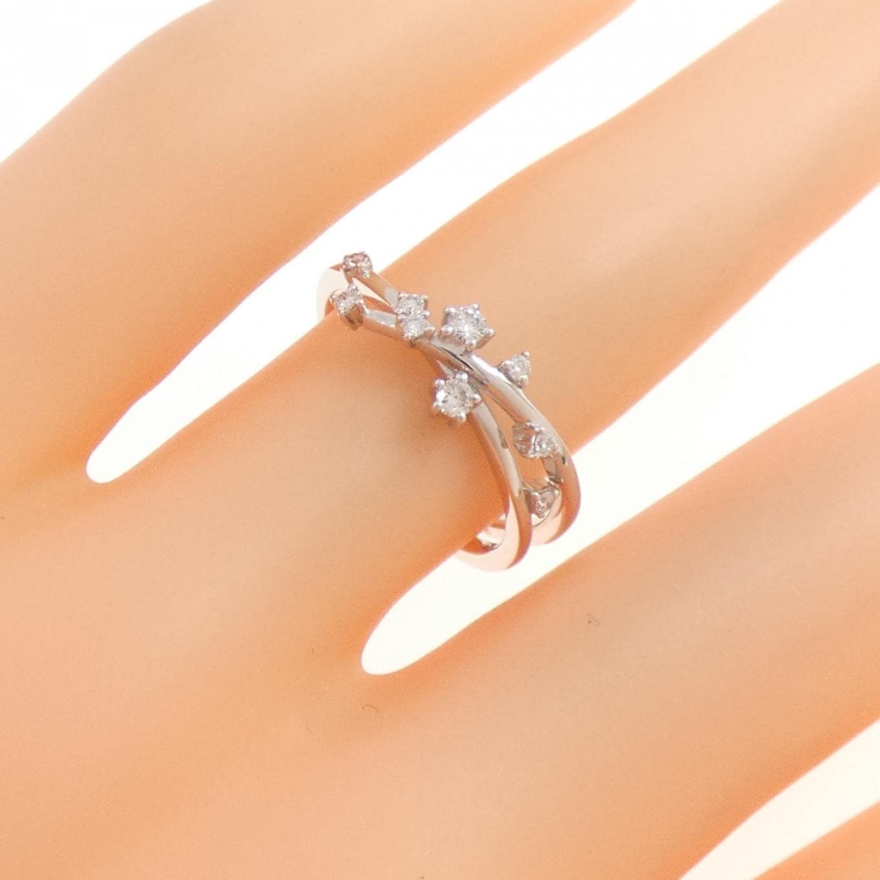 スタージュエリー ダイヤモンド リング 0.09CT