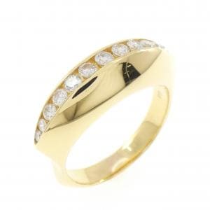 K18YG ダイヤモンド リング 0.35CT