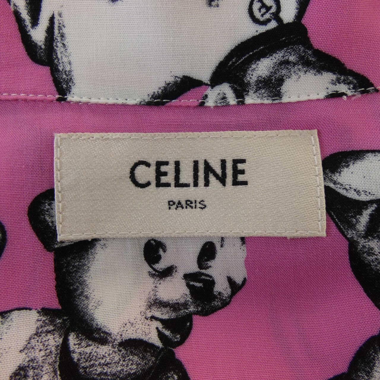 セリーヌ CELINE アーティストプリント 2C730307Q S／Sシャツ