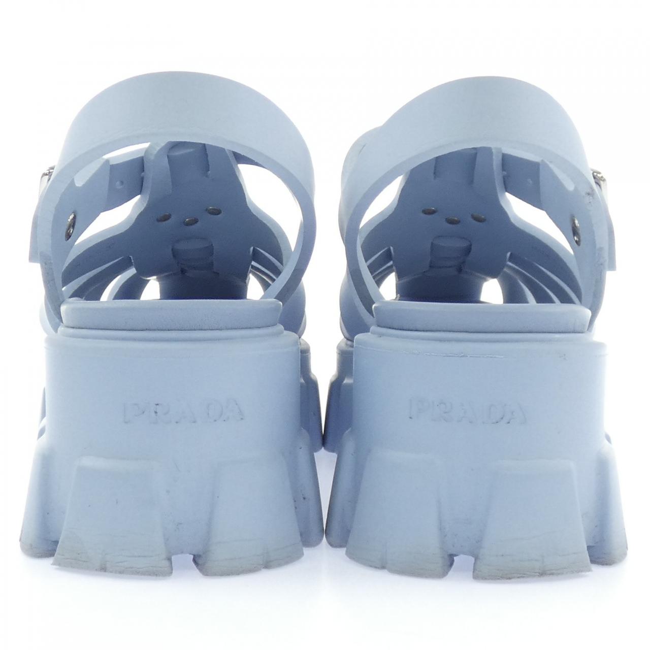 プラダ PRADA トライアングルロゴ モノリス 1X853M フォームラバー サンダル