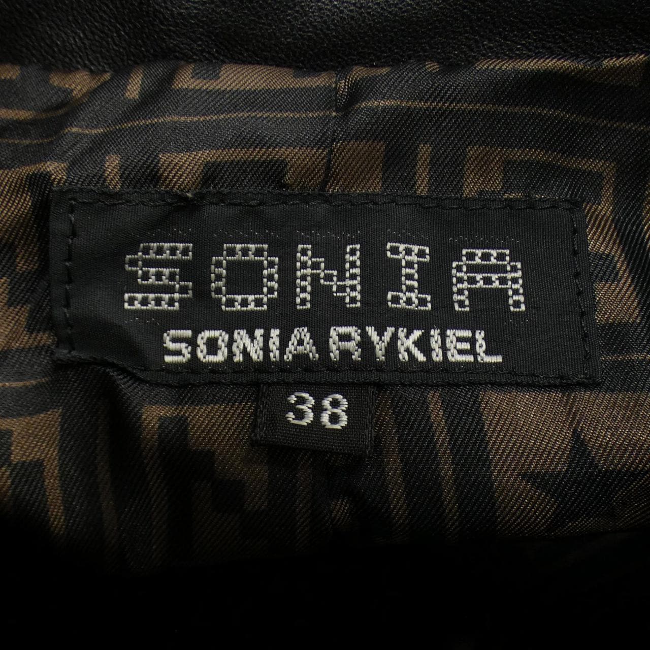 ソニアバイソニアリキエル SONIA BYSONIA RYKIEL レザージャケット