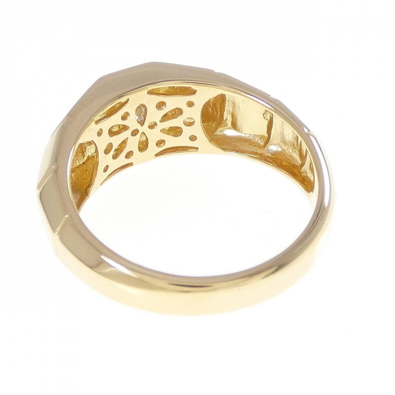 K18YG ダイヤモンド リング 0.10CT