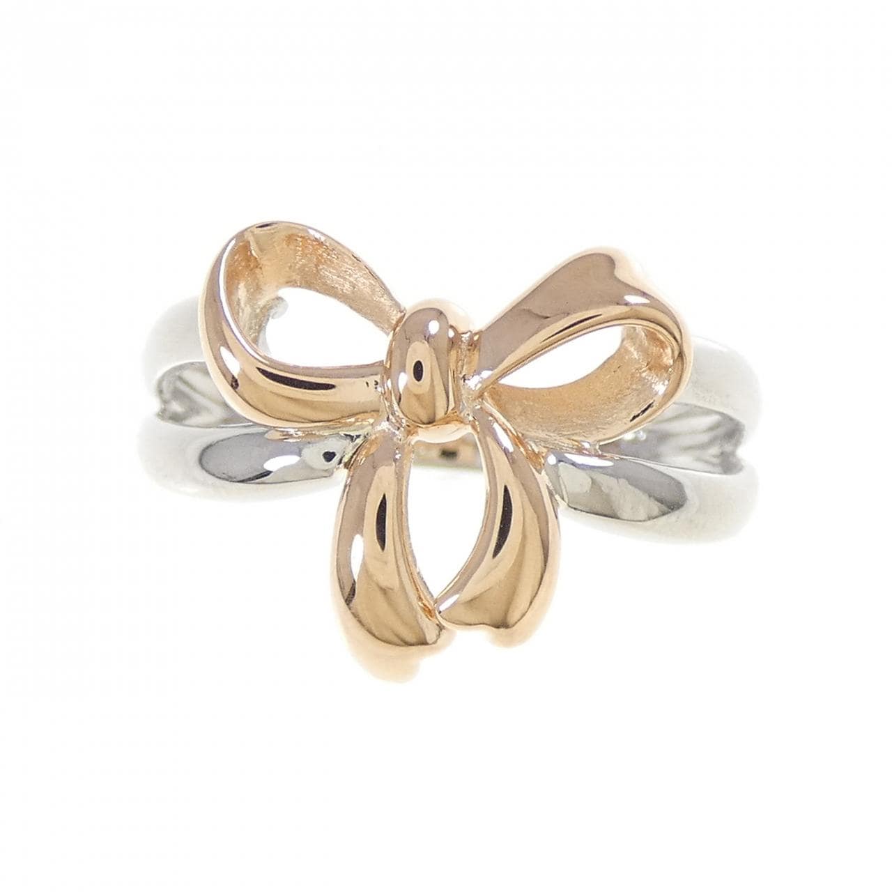 PT850/K18PG リボン リング