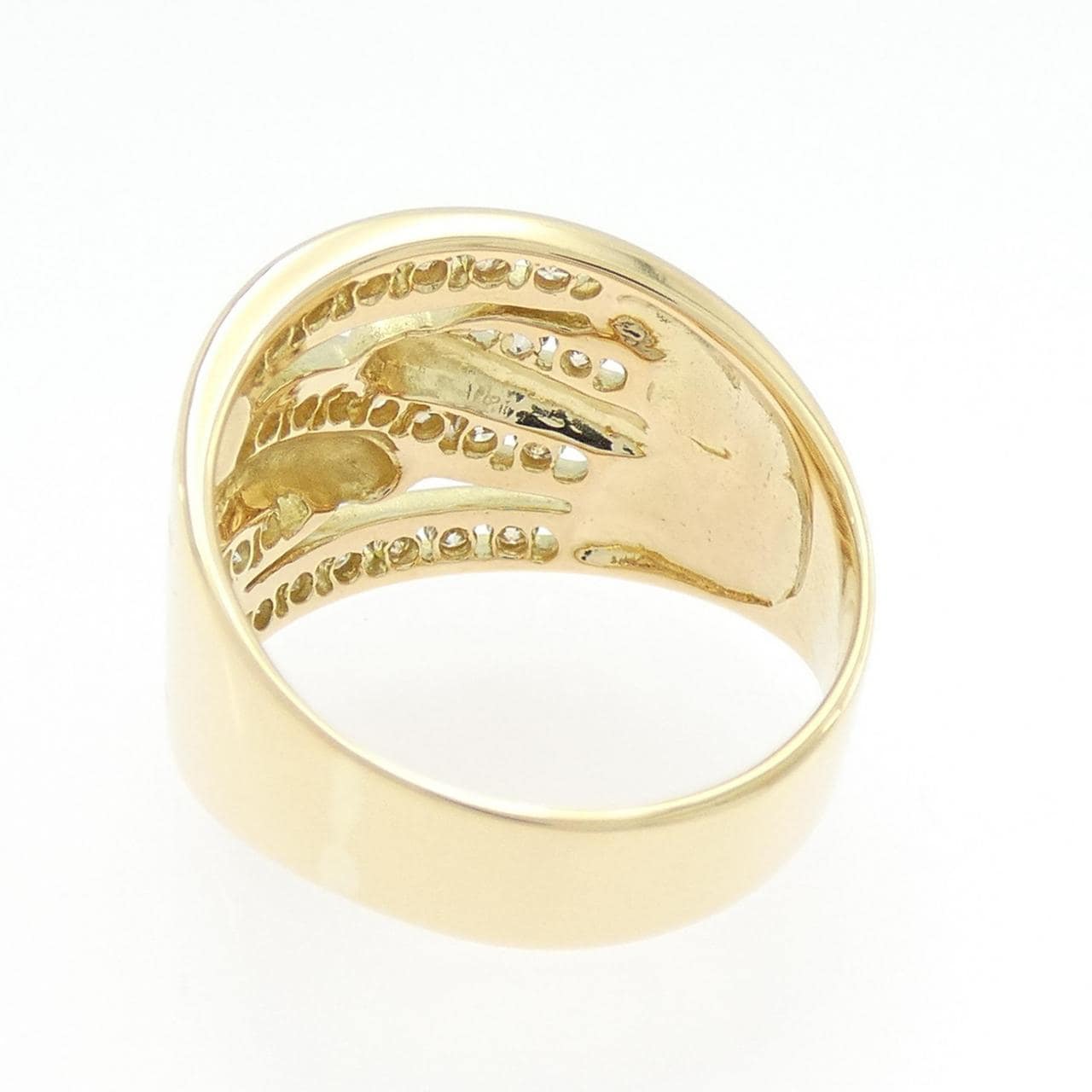 K18YG ダイヤモンド リング 0.50CT