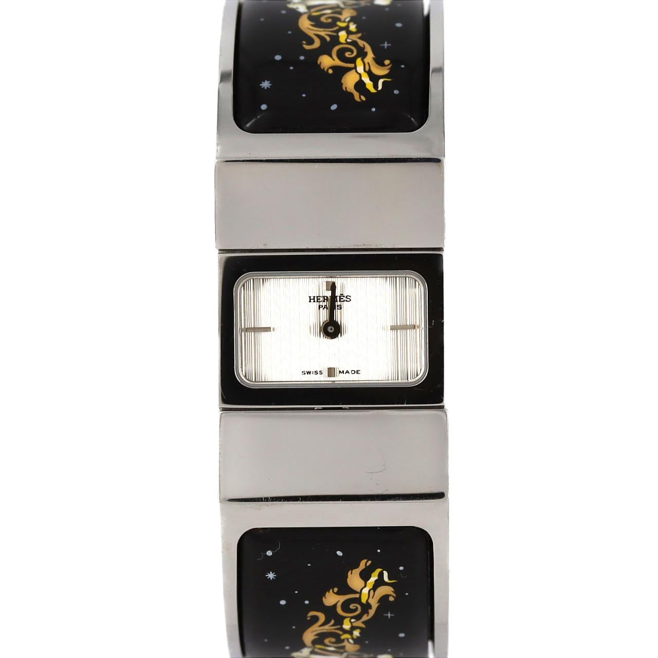 【ノーメンテナンス特価】エルメス ロケエナメル LO1.210 SS クォーツ