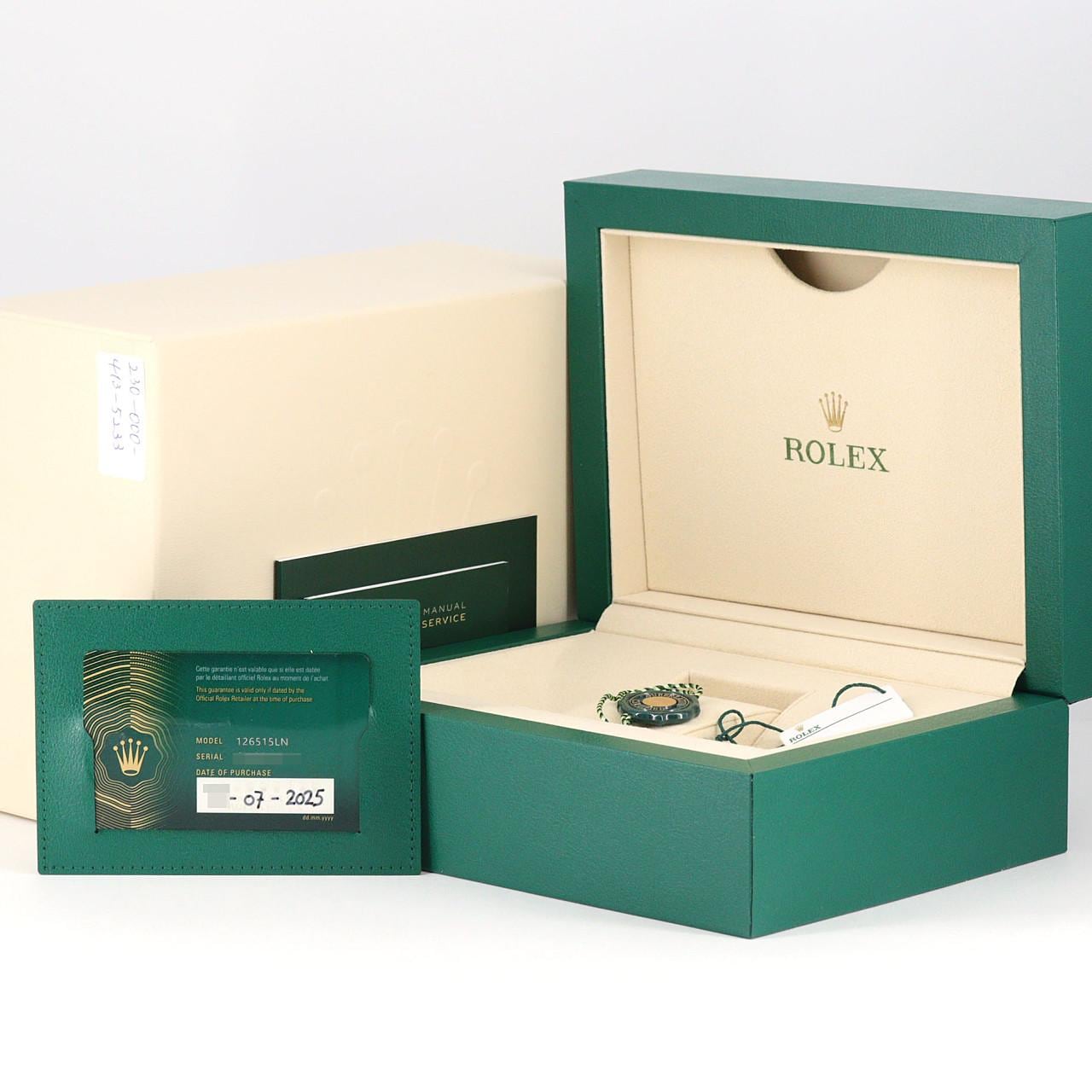 ロレックス デイトナ 126515LN PG･RG 自動巻 ランダム番