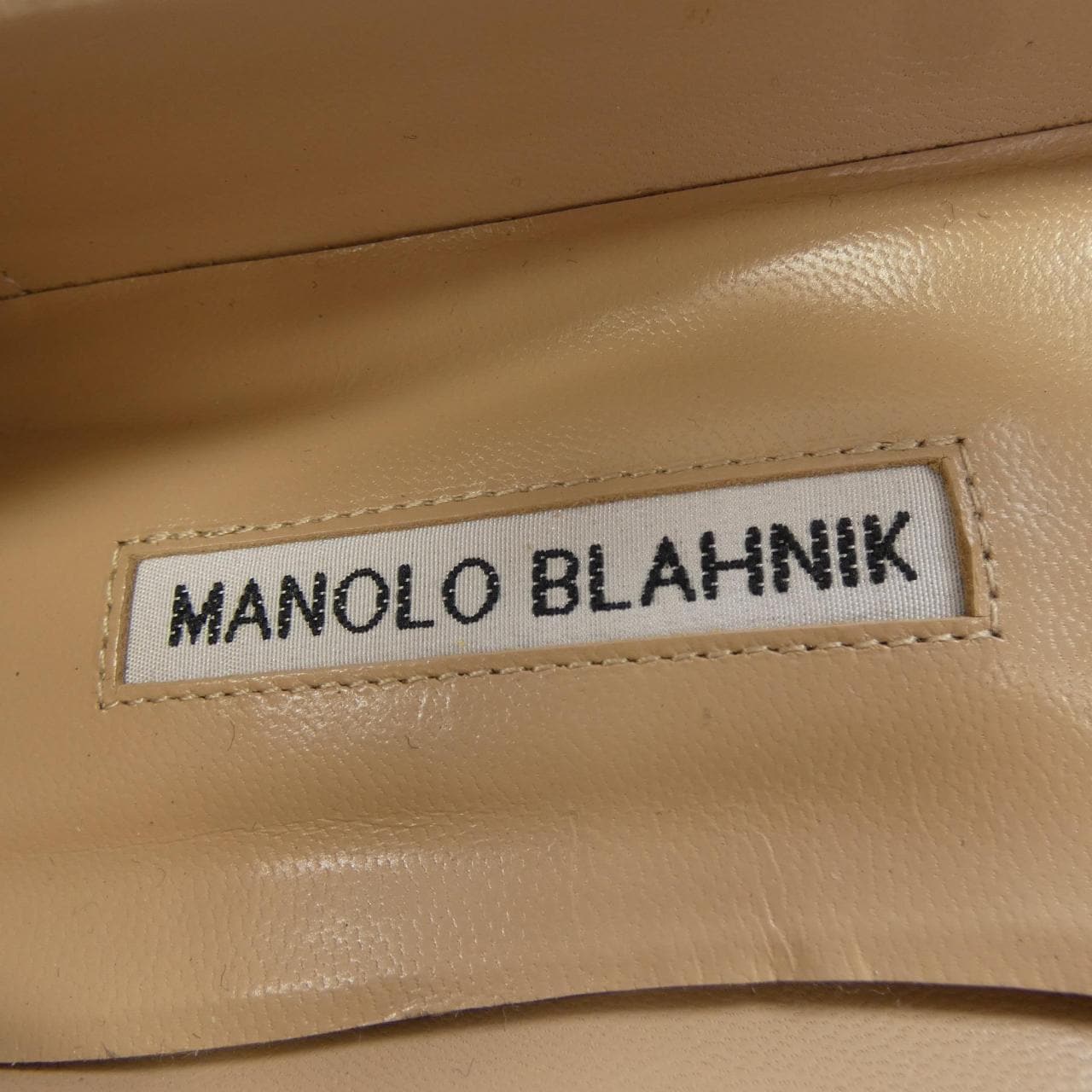 マノロブラニク MANOLO BLAHNIK HANGISIFLAT ハンギシフラット フラットシューズ
