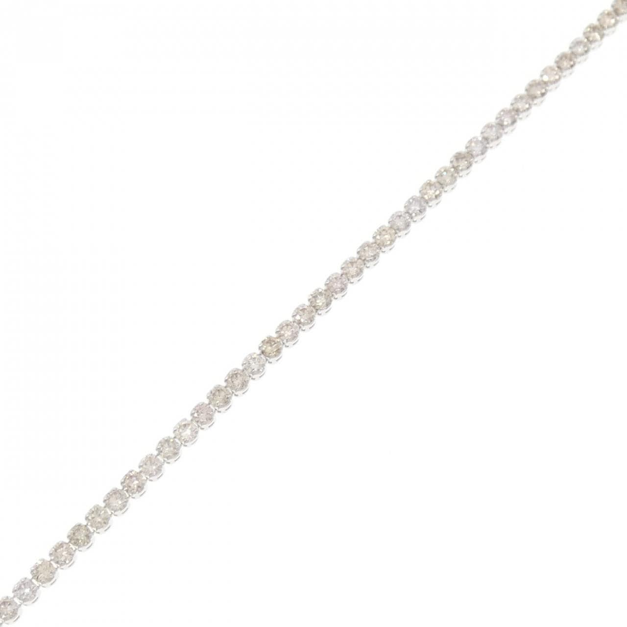 18KWG ダイヤモンド ブレスレット 2.00CT