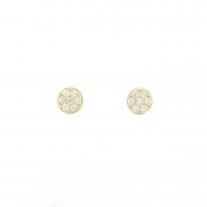 【リメイク】K18YG ダイヤモンド ピアス 0.20CT