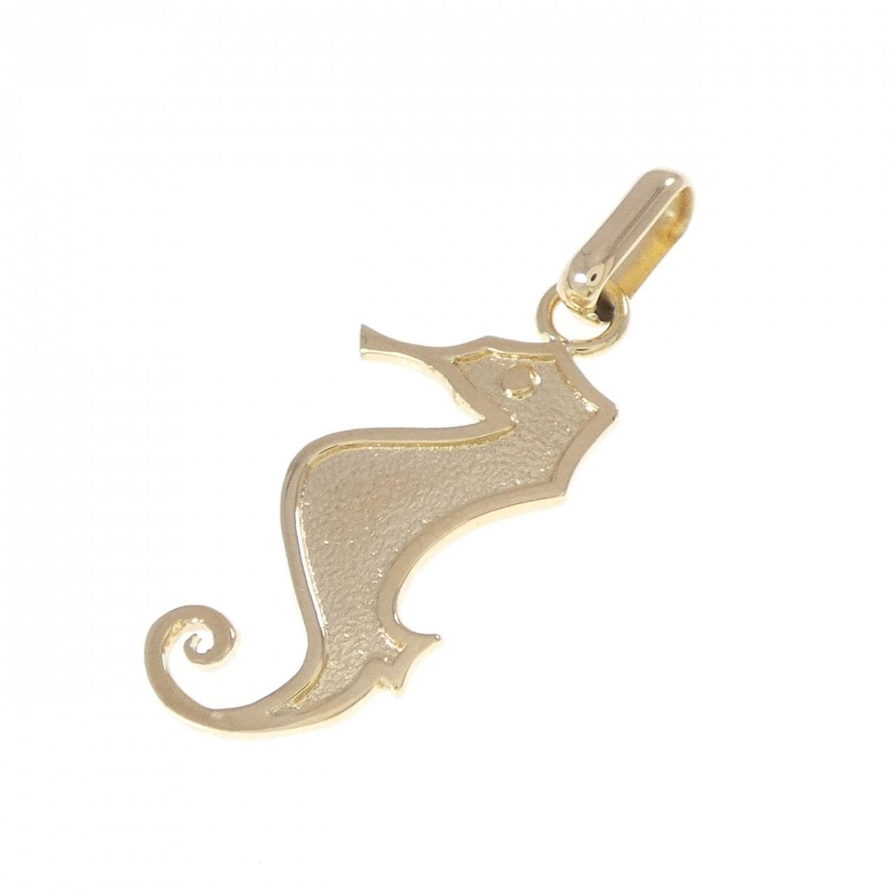 K18YG タツノオトシゴ ペンダント