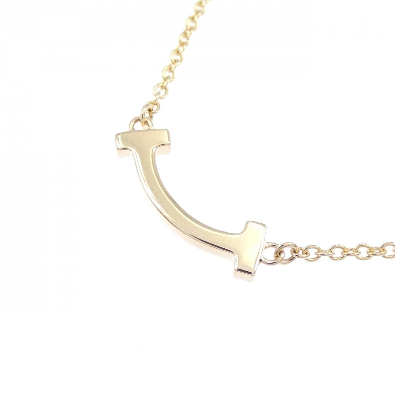 ティファニー Tスマイル ミニ ネックレス