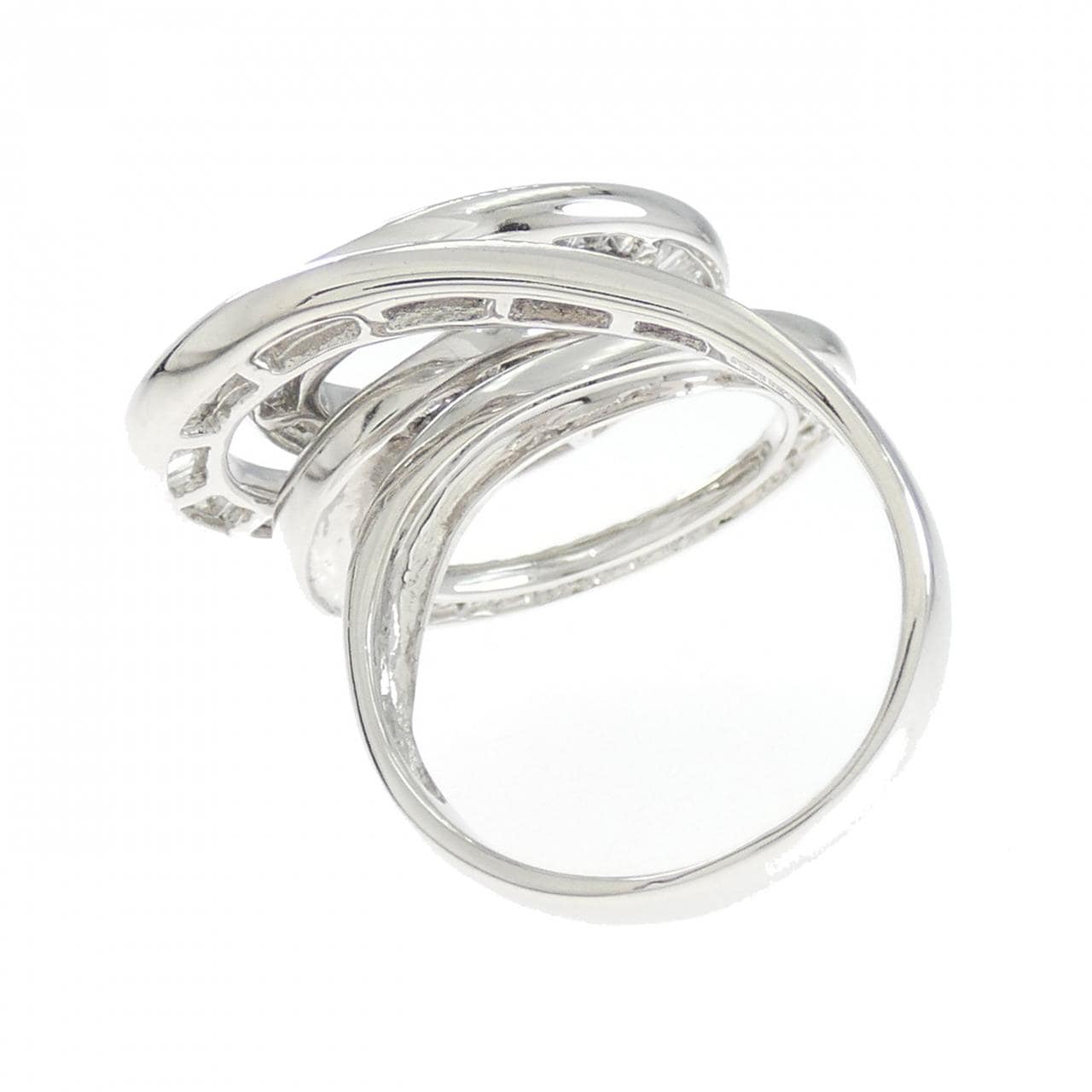 18KWG ダイヤモンド リング 2.08CT