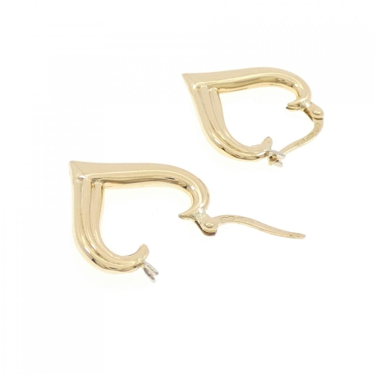 ウノアエレ 750YG ハート ピアス