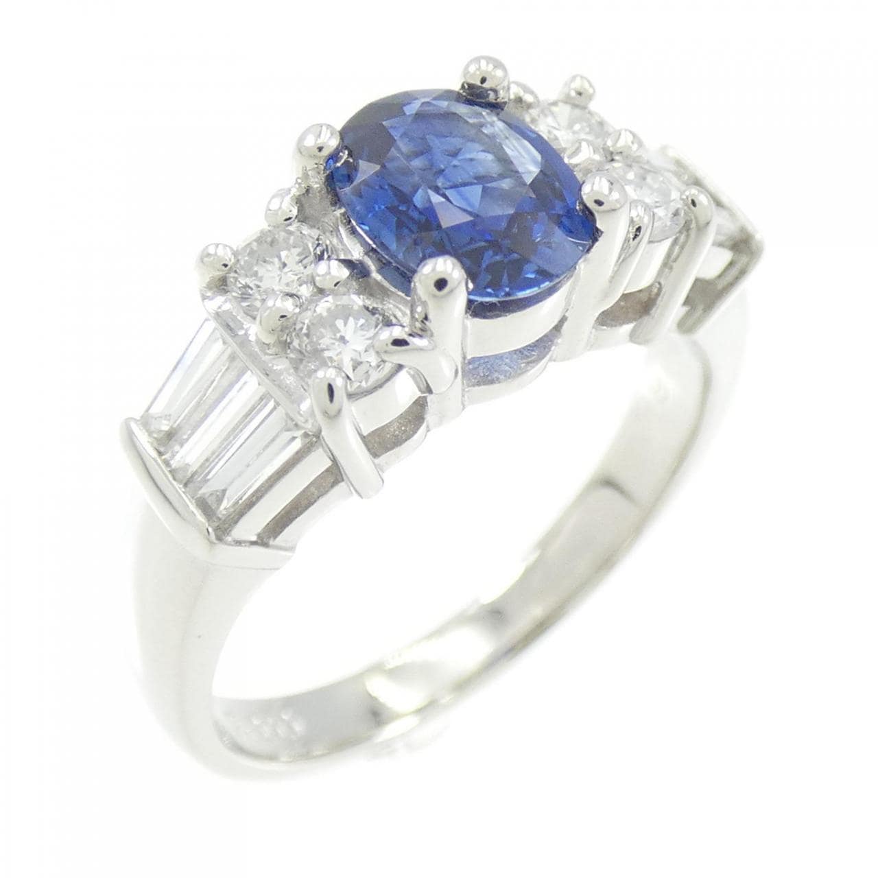 PT サファイヤ リング 0.80CT