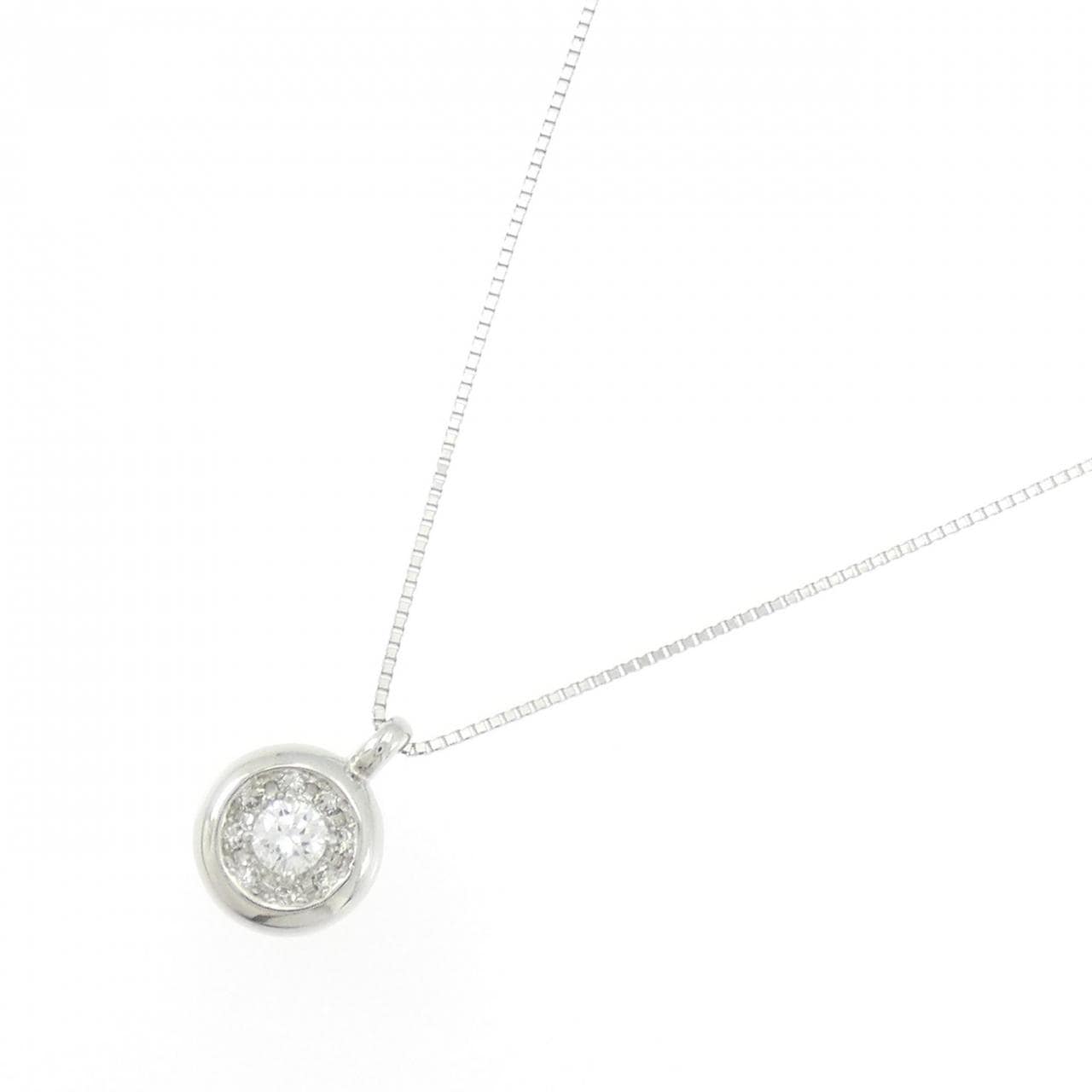 PT900/PT850 ダイヤモンド ネックレス 0.25CT