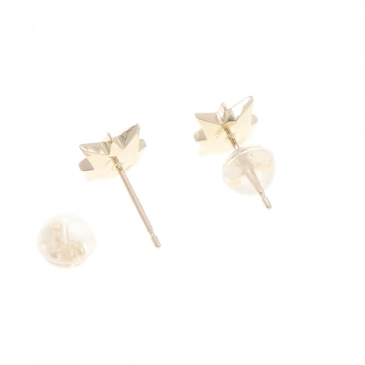 【リメイク】K10YG ダイヤモンド ピアス 0.14CT