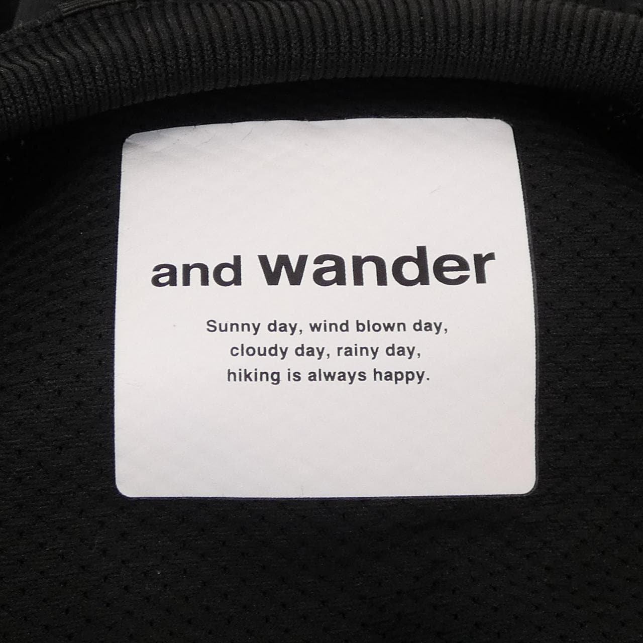 アンドワンダー and wander AW01-FT145 Tシャツ