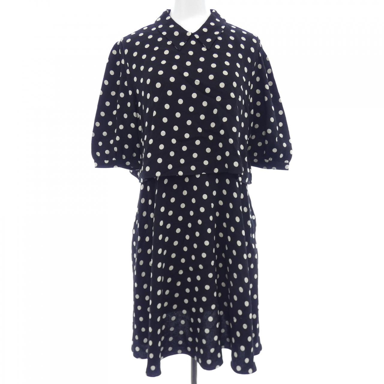 セリーヌ CELINE MINI ROBE SABLE VISCOSE RR003808D ワンピース