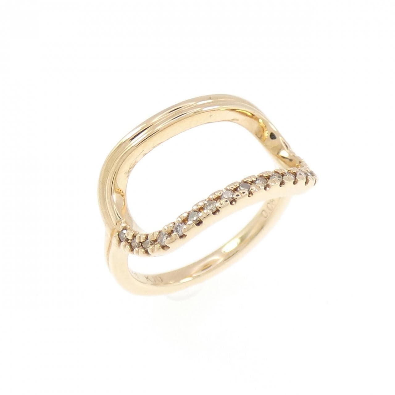 ヒロタカ ベルーガ ピンキーリング 0.08CT