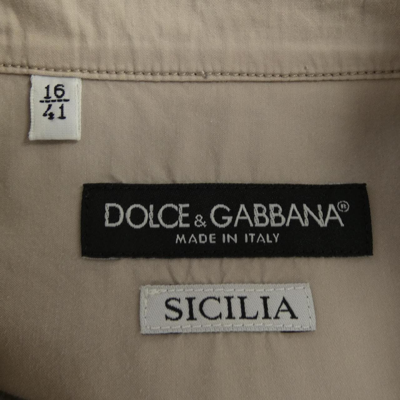 ドルチェアンドガッバーナ DOLCE&GABBANA S／Sシャツ