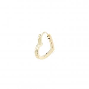 スタージュエリー ハートフープ ピアス 片耳