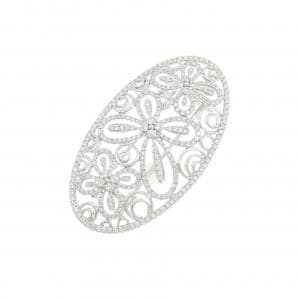 クイーン ダイヤモンド ブローチ 1.83CT