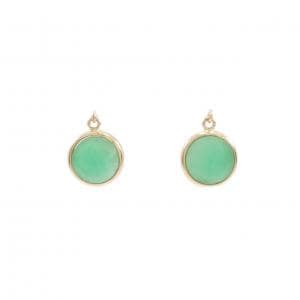 [BRAND NEW] K10YG Color Stone Earrings