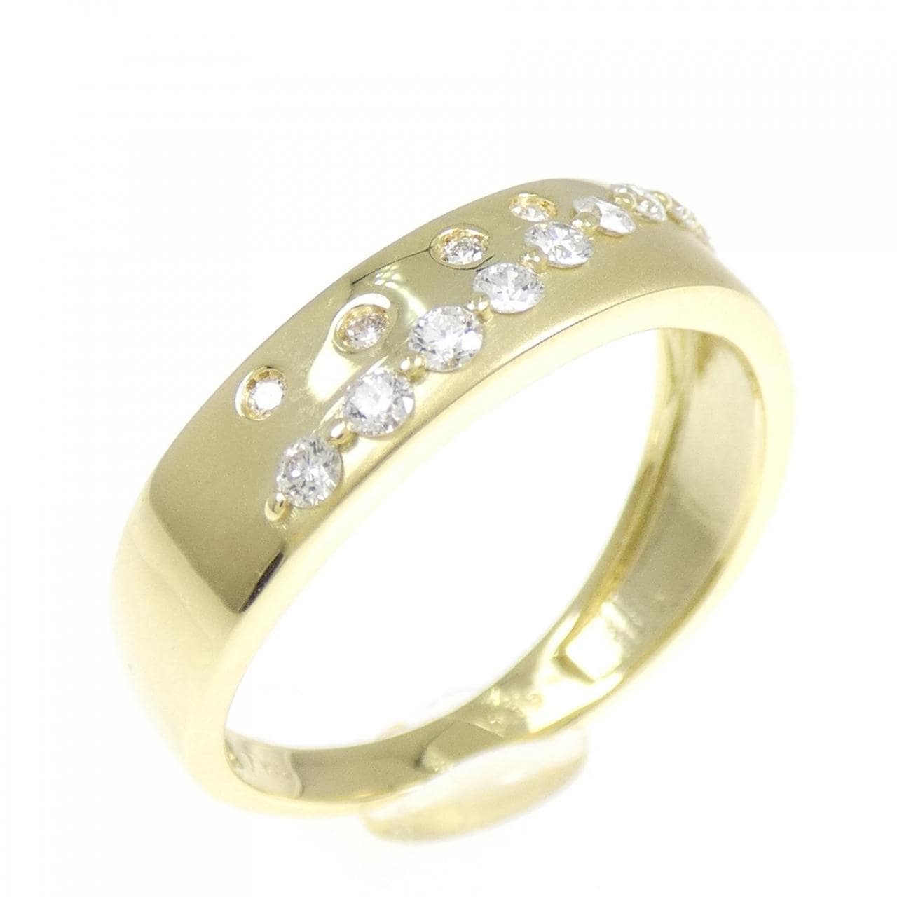 [新品] K18YG鑽石0.19CT