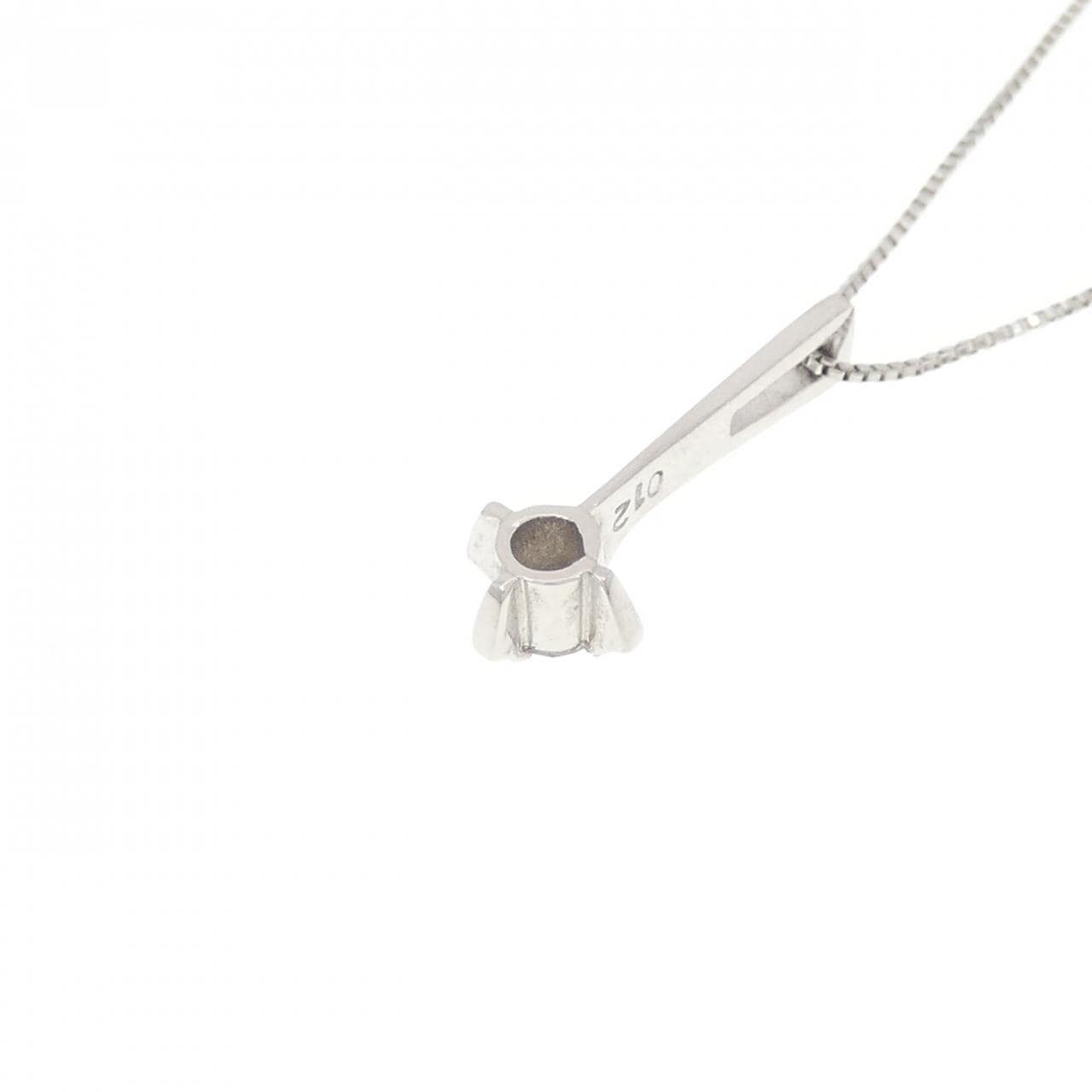 PT900/PT850 ダイヤモンド ネックレス 0.12CT