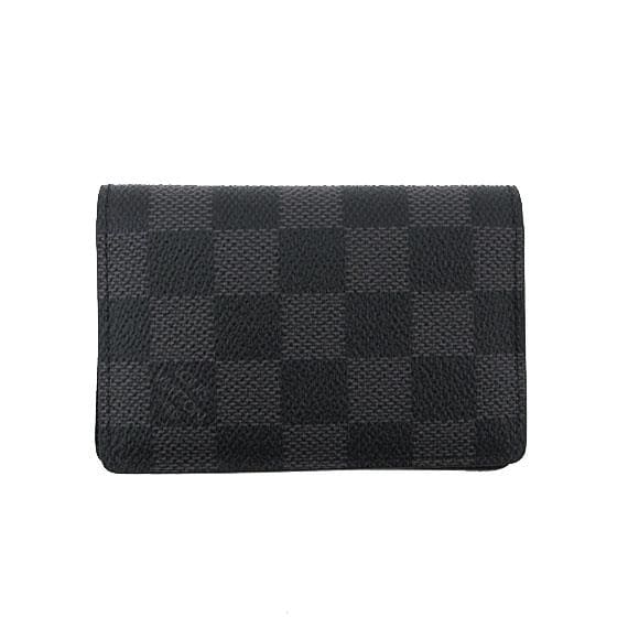 [Unused items] LOUIS VUITTON Damier Graphite Card Case N63143