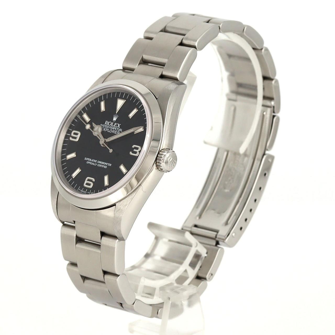 ロレックス エクスプローラーI 14270 SS 自動巻 S番