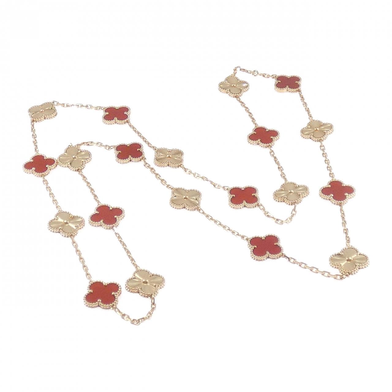 ヴァンクリーフ&アーペル ヴィンテージアルハンブラ 20モチーフ ネックレス