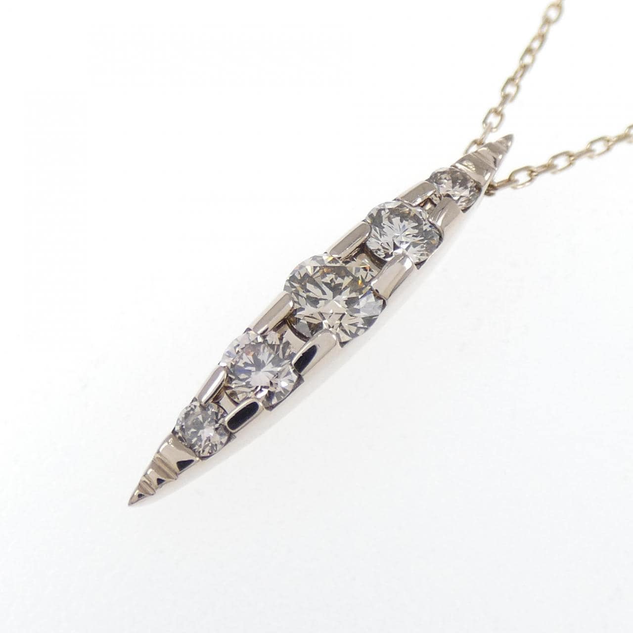 カシケイ ネイキッド ネックレス 0.30CT