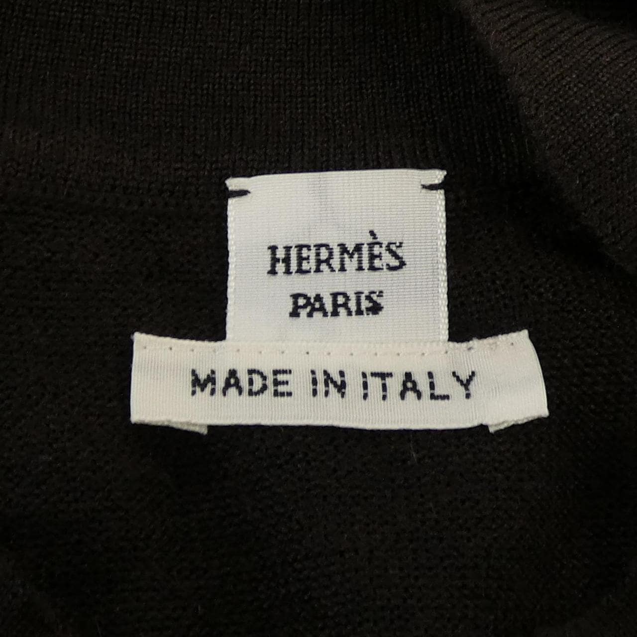 エルメス HERMES メドール ウッドボタン 5H2736DP カーディガン